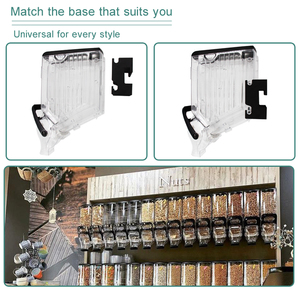 Siêu Thị Hiển Thị Đứng Acrylic Trọng Lực Thức Ăn Dispenser Cho Số Lượng Lớn Thực Phẩm-Gạo Ngọt Ngào Ngũ Cốc Hàng Tạp Hóa Kệ Lưu Trữ Giá - Product Image 5