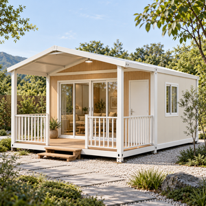 Bâtiments modulaires de luxe prêts à l'emploi en conteneurs de 20 pieds, bureaux, maisons préfabriquées, maisons conteneurs détachables - Product Image 5