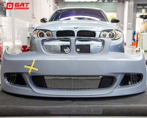 Parachoques Delantero de Material PP Compatible con <span class=keywords><strong>BMW</strong></span> <span class=keywords><strong>E81</strong></span> E82 E87 E88, Kit de Carrocería - Product Image 3