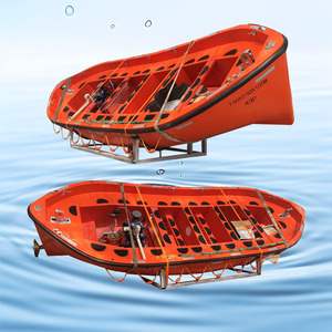 เรือชูชีพไฟเบอร์กลาสแบบเปิดกว้าง ขนาด 16-60 ที่นั่ง ความเร็ว 6 นอต กำลังเครื่องยนต์ 24 แรงม้า สามารถใช้ในกรณีฉุกเฉินน้ำท่วมได้ - Product Image 1