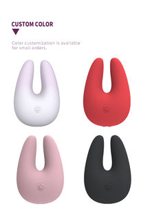 Vibromasseur double lapin à 10 fréquences pour femmes, massage des seins, forte vibration, stimulation clitoridienne, silicone liquide, jouet sexuel pour adultes - Product Image 5