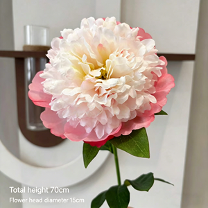 High Quality <b>Silk</b> Peony <b>Flowers</b> Rose <b>Artificial</b> Peony <b>Flower</b> for Wedding and Home Decoration - Product Image 4
