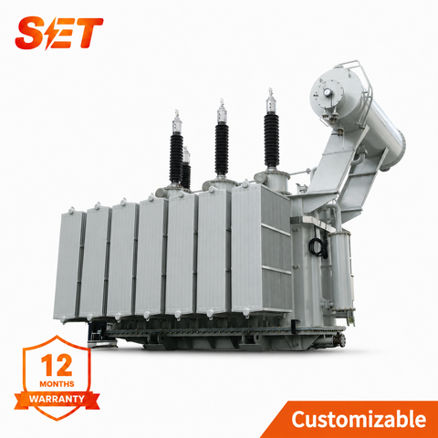 110kV Oil Immersed Power Transformer 6300kVA-63000kVA 3 Phase Distribution Transformer for Power Plant Substation