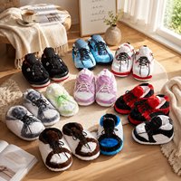Pantuflas de Felpa al por Mayor OEM ODM para Mujeres, Hombres y Niños, Zapatos de Invierno para el Hogar, Pantuflas de Felpa para Interiores y Exteriores