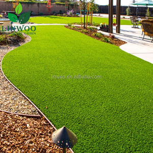 Gazon artificiel synthétique antibactérien de qualité supérieure, adapté aux animaux domestiques, 30 mm, vert, pour jardin, parc, école - Product Image 4
