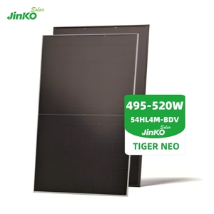JINKO แผงโซลาร์เซลล์กระจกสองชั้น54HL4M-BDV แผงครึ่งแผงสำหรับบ้าน495W 500W 510W 520W - Product Image 1