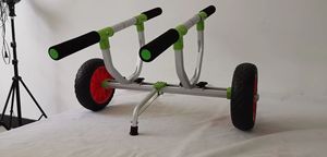 <span class=keywords><strong>Chariot</strong></span> de transport pliable universel en aluminium VK <span class=keywords><strong>pour</strong></span> kayaks et canoës, pagaie, capacité 1 ou <span class=keywords><strong>2</strong></span> personnes - Product Image 3