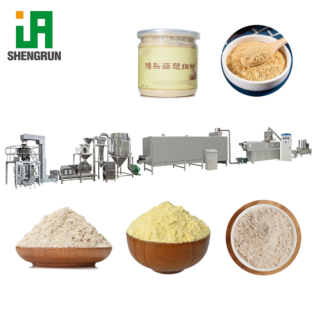 Commercial Instant Baby Food Processor Rice Cereal Processing Machine Rice Flour Food Extruder Production Line Machine