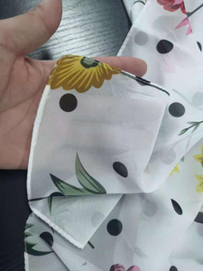 Dropshipping Écharpes Ethniques Châles Foulard Numérique en Mousseline de Soie Hijabs Instantanés Casquette Intérieure Musulmane Bari Fil Carré Hijabs pour Filles - Product Image 2