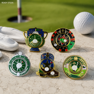 Ready Stock Magnetic <b>Golf</b> Ball Marker Removable 25mm Design for <b>Golf</b> Clubs and Promotional Gift Buyers - Product Image 5