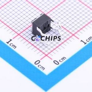 YTS-C016-2 Tactile Switch Through hole Component (THT) Switch Single Pole Single Throw Round Button 2.6N Through Hole - Product Image 2