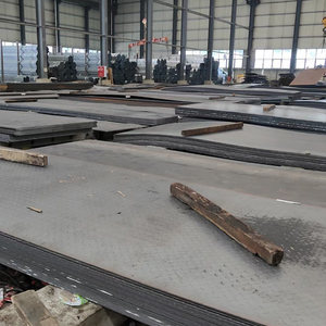 แผ่นลายตารางหมากรุกแบบรีดเย็น A36 ASTM S235jr เหล็กกล้าคาร์บอนความแข็งแรงสูง - Product Image 1