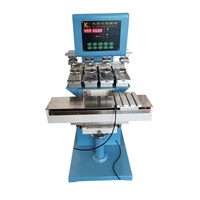 Impresora Neumática Semiautomática de 4 Colores para Grabado, Nueva Impresora de Etiquetas Multicolor con Motor de Impresión por Microcomputadora