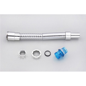 Tubería de Drenaje Corrugada de Acero Inoxidable Chengming, 84.5mm de Diámetro Exterior, Conexión por Compresión, Anticorrosión, para Lavabo - Product Image 3