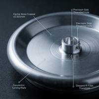 Disque de rotor de centrifugeuse en aluminium usiné CNC, 24 positions, trous angulaires centraux, pièces usinées de précision