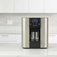 Distributeurs d'eau avec fonction eau bouillante, design futuriste, purificateur d'eau chaude et froide compact, usage familial, mini bar de bureau