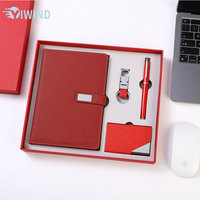 Set Hadiah Bisnis Eksekutif Mewah untuk Klien: USB Flash Drive dan Notebook