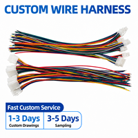 Ensemble de câbles personnalisés avec connecteurs JST XH PH GH Molex 2 3 4 5 6 broches pour câblage électrique automobile OEM ODM