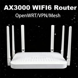 Wifi6 <strong>Router</strong> Ax3000 Dual Band Mesh USB3.0 OpenWRT VPN Mesh Factory Sale Direct High Quality From China - Product Image 1