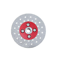 Bride de disque de coupe de gypsophile poreux de diamant de processus de presse à chaud pour le tranchage efficace de verre et de pierre de marbre en céramique