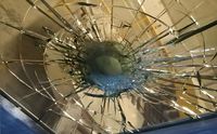 Verre blindé de qualité supérieure, résistant aux explosions et aux projectiles, pour usage industriel, mur-rideau