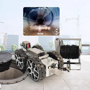 หุ่นยนต์ตรวจสอบท่ออัจฉริยะแบบ HD พร้อมสายเคเบิล 100-200 เมตร ควบคุมผ่านแอพ WiFi พร้อมกล้องตรวจสอบ - Product Image 1