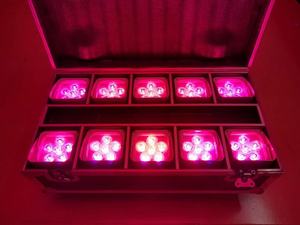 Venta Especial: Foco LED RGBW 6 en 1 de 18W, Alta Luminosidad, Alimentado por Batería, WiFi Inalámbrico, DMX, Luces de Escenario para Teatro, DJ, Pub, Club Nocturno - Product Image 5