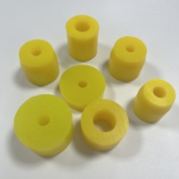 Manchon en PU de qualité industrielle robuste, colonne tampon en caoutchouc, entretoise à ressort en uréthane, amortisseur anti-vibration, douille en PU