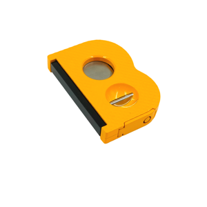 Couteau à cigares de luxe trois-en-un à lame tranchante, coupe-cigares guillotine, perforateur à cigares en V, double lame, cadeau pour homme - Product Image 6
