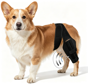 Dog Knee <b>Brace</b> Lightweight Support for Dog Hind Leg Dog ACL <b>Brace</b> for Torn ACL <b>Back</b> Leg No Slip Dog Leg <b>Brace</b> Pet Orthopedic Dog - Product Image 1