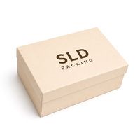 Boîte cadeau pour chaussures personnalisée, boîte rigide de luxe en 2 parties, logo imprimé, boîte cadeau pour chaussures personnalisée en usine