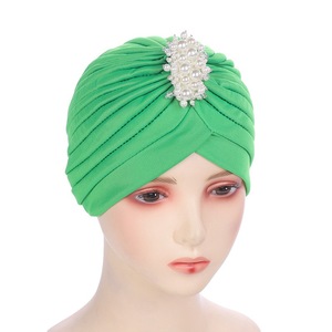 HZM-60841 extensible Turban Cap Chemo Head Wraps Bennie Twisted India's Hat pour femme fille - Product Image 4