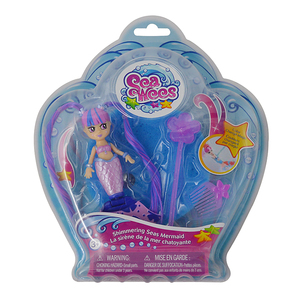 Del capretto Nuovo di modo di disegno bella di plastica peluche bella sirenetta bambola giocattoli per la ragazza - Product Image 2