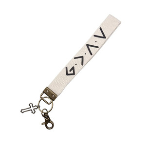 Adjustable Durable <b>Lanyard</b> Strap Keychain With Canvas Eagle Shaped Hook Keychain Anti-loss Pendant ID Card Holder Silk - Product Image 3