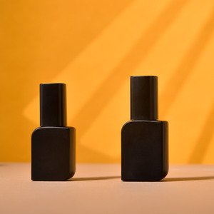 Stock 10ml 15ml New Mould Black Empty Uv <strong>Gel</strong> <strong>Nail</strong> Polish Glass Top Coat Base Coat Cat Eye <strong>Gel</strong> Varnish Bottle With Brush Cap - Product Image 6