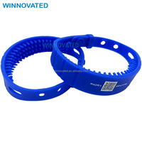 Bracelet imprimé en silicone NFC RFID pour écoles
