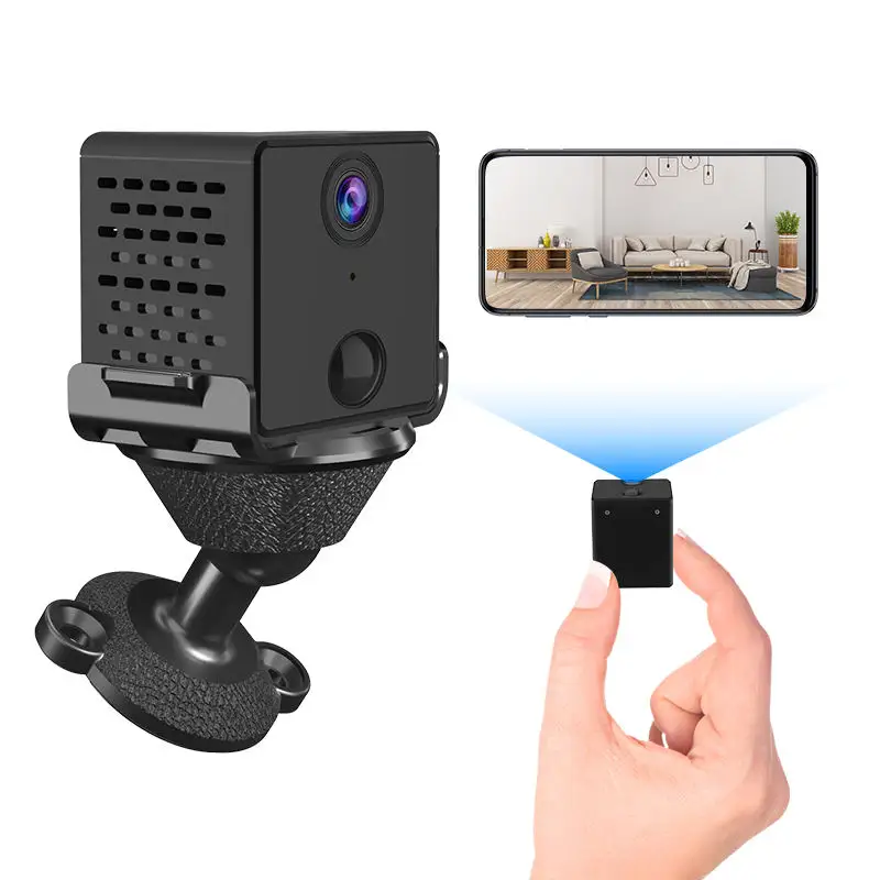 Wifi CB71 Mini wireless CCTV WIFI 1080p With inside 1500mah Battery Invisible IR Light mini indoor Camera