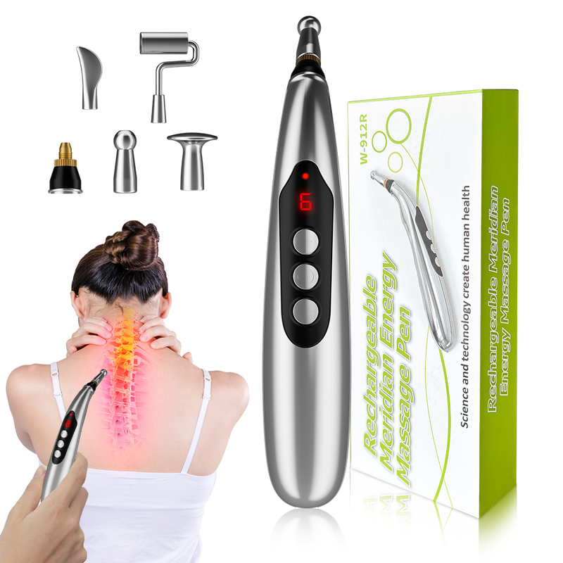 Foot Massage Meridian Energy Pen Stainless
