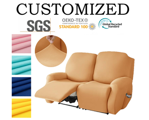 Geniş Yatarlı Çift Kişilik Kanepe Örtüsü 6 Parça Set Süt İpek Elastik Esnek Kanepe Örtüsü Anti-Statik ve Kaymaz - Product Image 1