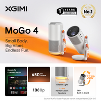 Projecteur portable XGIMI MoGo 4, 450 lumens ISO, 1080p natif, Google TV, batterie intégrée, vente en gros