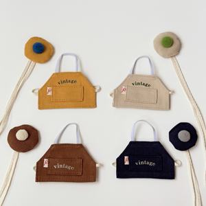 Vente en gros de vêtements de poupée de chiffon rétro de 17cm et mini <span class=keywords><strong>tablier</strong></span> de poupée de 10cm mini jouet vêtements <span class=keywords><strong>d</strong></span>'habillage - Product Image 2