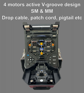 ST3100D FTTH Fiber Fusionadora De Fibra Optica Splicer Splice <b>Machine</b> 6s <b>Splicing</b> Time Core Aligment Touch Screen - Product Image 5