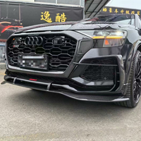 Kit de carrosserie en Fiber de carbone de Style ABT pour 2019 + Audi RSQ8 amélioré lèvre avant diffuseur arrière séparateur passage de roue Canards nouveaux Kits de carrosserie