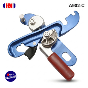 อุปกรณ์โรยตัวลงจากที่สูง รุ่น A902-C ยี่ห้อ Handy Man ผลิตจากอลูมิเนียมอัลลอยด์ชุบอโนไดซ์ รองรับเชือกขนาด 9-12 มม. ผลิตในไต้หวัน ได้มาตรฐาน EN รับผลิตแบบ OEM และ ODM - Product Image 4
