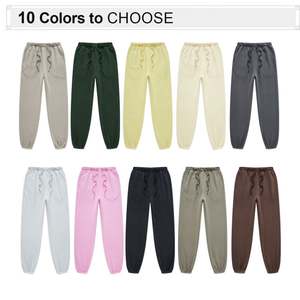 กางเกงวอร์มผู้ชายเอวกลางทรงฮิปฮอป พิมพ์ลายปักตามสั่ง ผ้าโพลีเอสเตอร์/คอตตอนผสม - Product Image 2