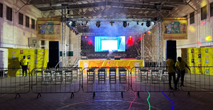 Ba cách Tất cả thời tiết dòng mảng hệ thống kép 10 inch Neodymium woofer lớn ngoài trời hệ thống âm thanh - Product Image 6