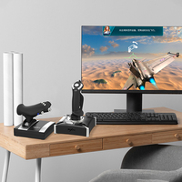 Manette de simulation de vol originale pour PC, contrôleur de jeu de vol pour Win Seven /8/10/11