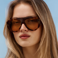 Lunettes de soleil Lubashades de haute qualité, style rétro classique, verres CR39, protection UV400, logo personnalisé, en acétate, pour hommes et femmes