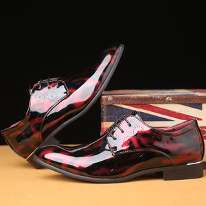 Chaussures Oxford en cuir imperméables pour hommes, fabriquées à la main, style britannique décontracté et luxueux, pour mariage, professionnelles et de bureau - Product Image 5