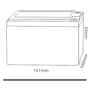 전기 자전거 용 12v 24ah 전기 자전거 배터리 배터리 - Product Image 3